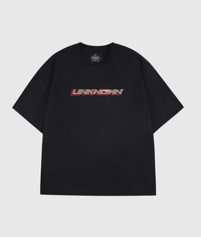 Unknown London Black Carbon T Shirt Black 1