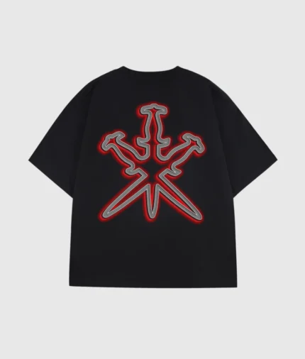 Unknown London Black Carbon T Shirt Black 2