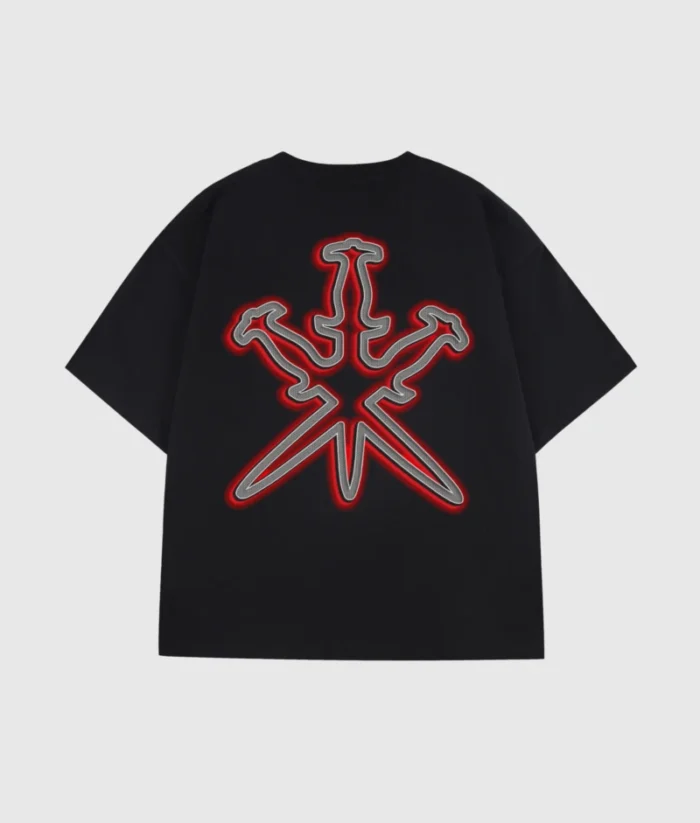 Unknown London Black Carbon T Shirt Black 2